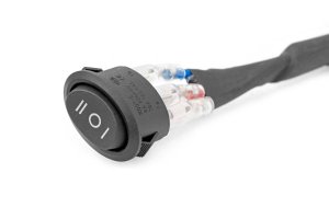 LED Light Bar - Rough Country - Dual Row, Cool White DRL - Black LED Light Bar - Rough Country - Dual Row, Cool White DRL - Black